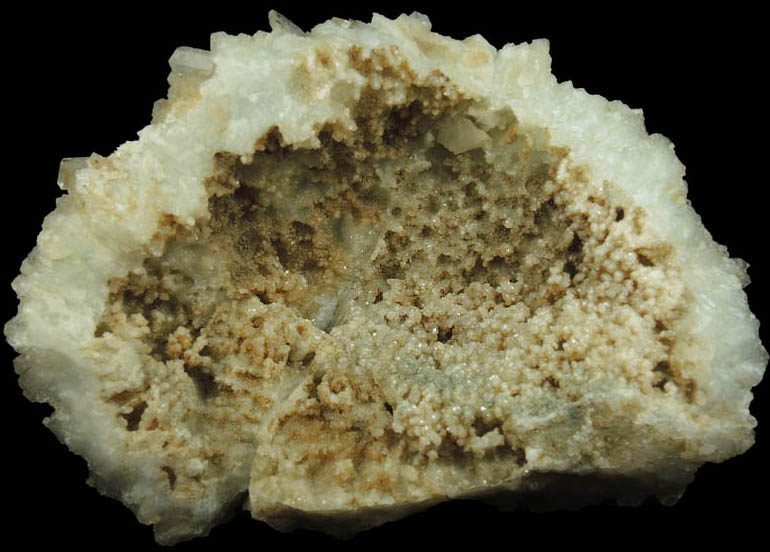 Apophyllite on Datolite from Millington Quarry, Bernards Township, Somerset County, New Jersey