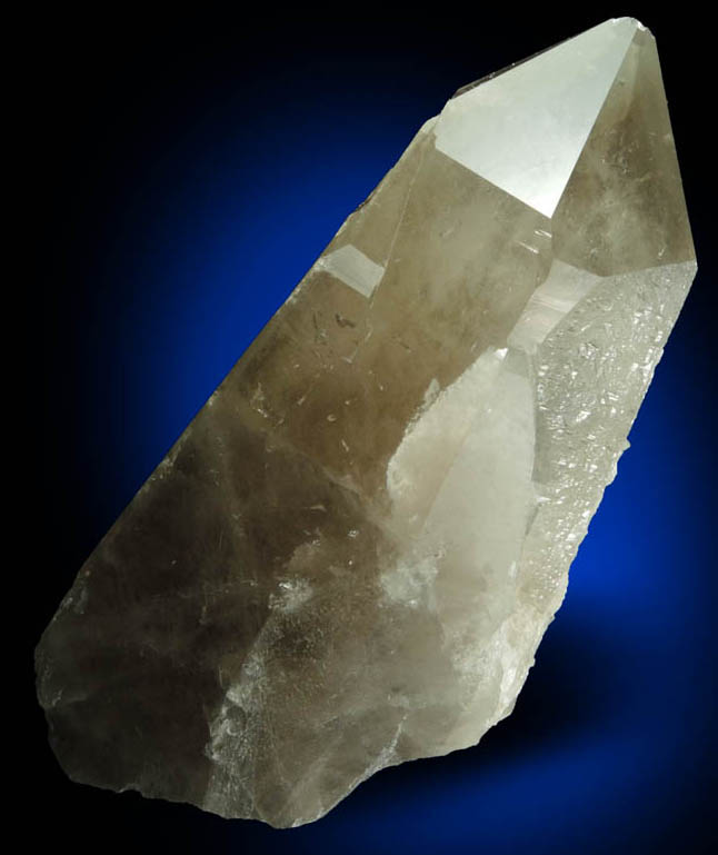 Quartz var. Smoky Quartz from North Moat Mountain, Bartlett, Carroll County, New Hampshire