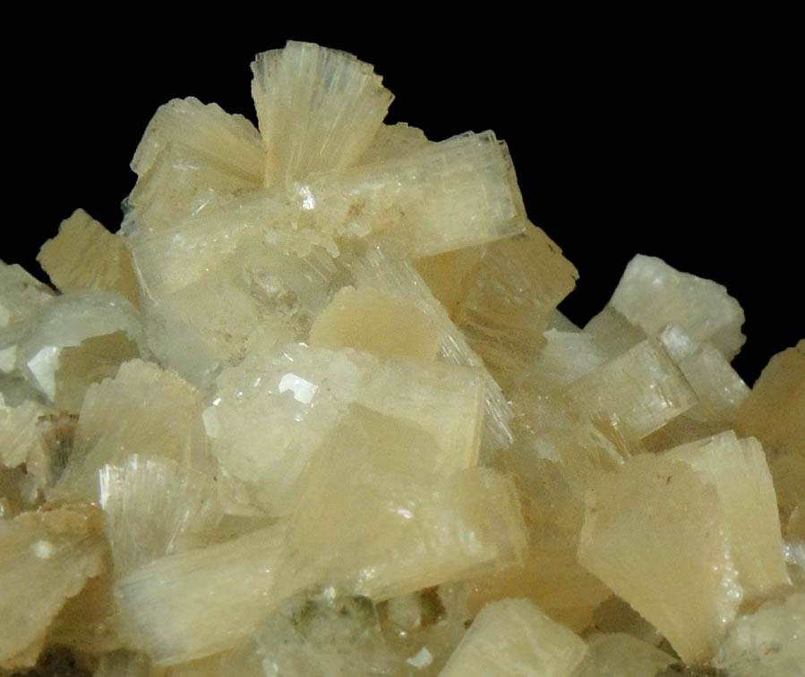 Stilbite with Chlorite-included Apophyllite from Millington Quarry, Bernards Township, Somerset County, New Jersey