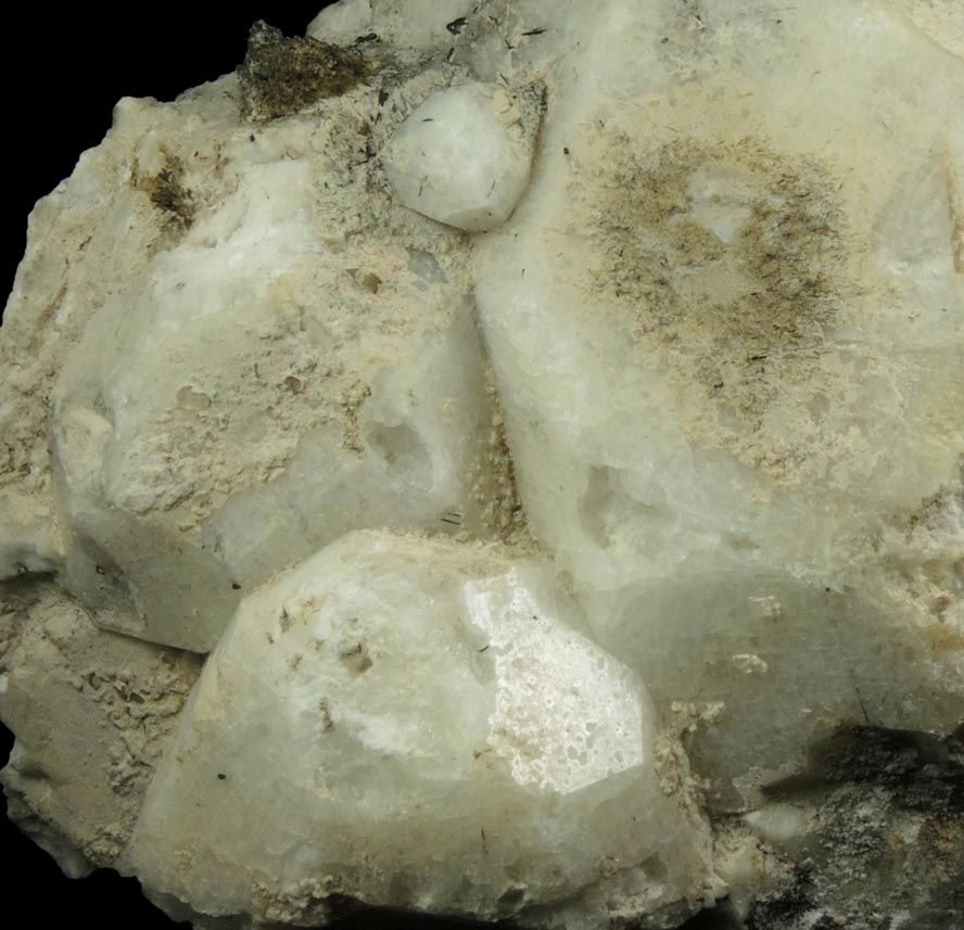 Analcime with Aegirine from Poudrette Quarry, Mont Saint-Hilaire, Qubec, Canada