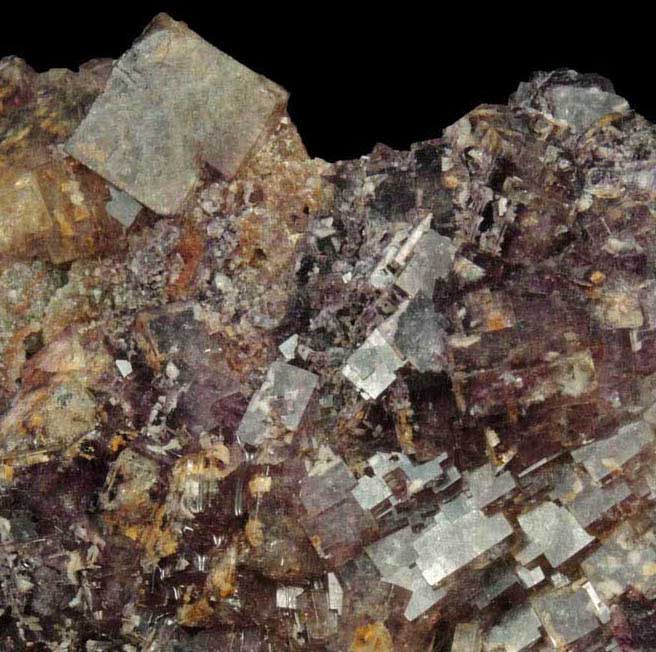 Fluorite with Siderite-Dolomite inclusions from Grube Clara, Oberwolfach, Baden-Wrttemberg, Germany