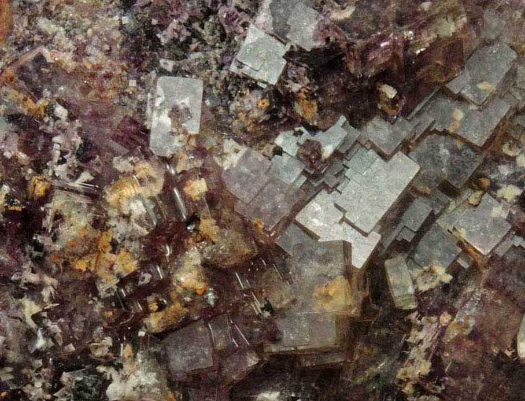 Fluorite with Siderite-Dolomite inclusions from Grube Clara, Oberwolfach, Baden-Wrttemberg, Germany