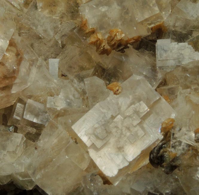 Fluorite, Siderite, Ankerite from Boltsburn Mine, Rookhope, County Durham, England