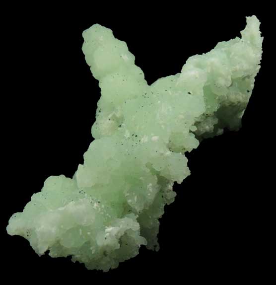 Prehnite pseudomorphs after Anhydrite with Laumontite from New Street Quarry, Paterson, Passaic County, New Jersey