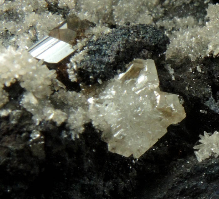 Cerussite, Wulfenite, Smithsonite from Tsumeb Mine, Otavi-Bergland District, Oshikoto, Namibia