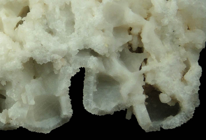 Quartz pseudomorphs after Calcite from Cunningham Gulch, 8 km east of Silverton, San Juan County, Colorado