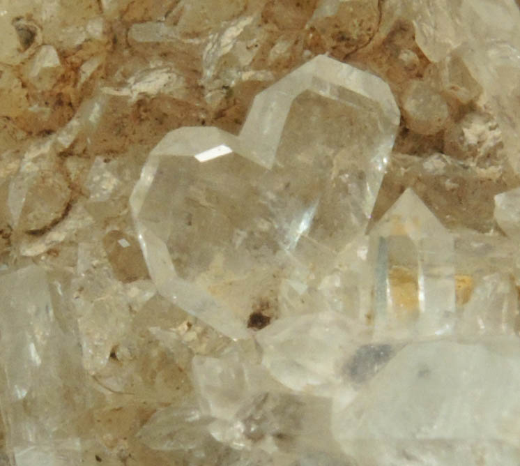 Quartz (Japan Law-Twinned crystals) from Chico Prospect, King County, Washington