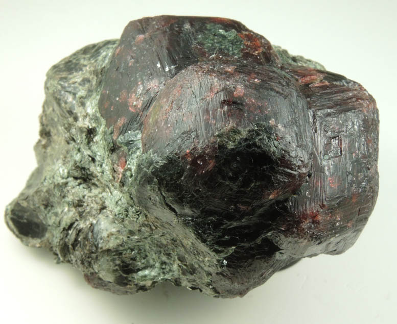 Almandine Garnets in Biotite schist from River Valley, Dana Township, Sudbury District, Ontario, Canada