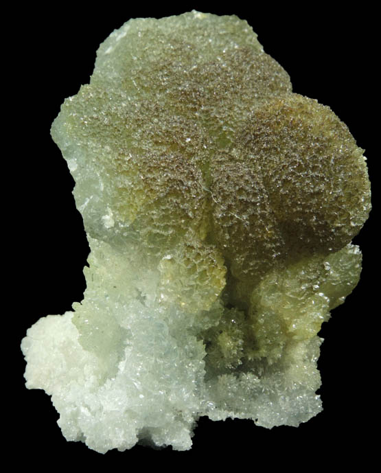 Smithsonite on Willemite from Djebel Nador, Constantine, Algeria