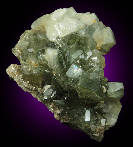 Fluorapatite with Muscovite from Panasqueira Mine, Barroca Grande, 21 km. west of Fundao, Castelo Branco, Portugal