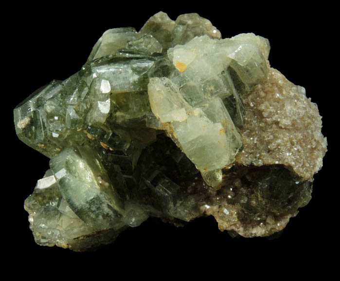 Fluorapatite with Muscovite from Panasqueira Mine, Barroca Grande, 21 km. west of Fundao, Castelo Branco, Portugal