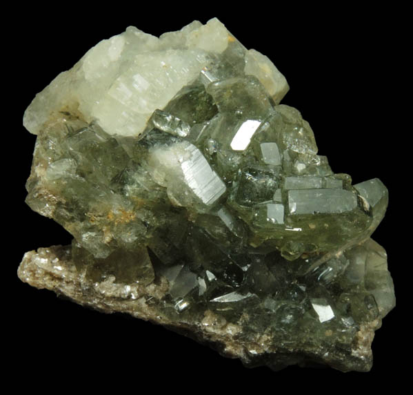 Fluorapatite with Muscovite from Panasqueira Mine, Barroca Grande, 21 km. west of Fundao, Castelo Branco, Portugal