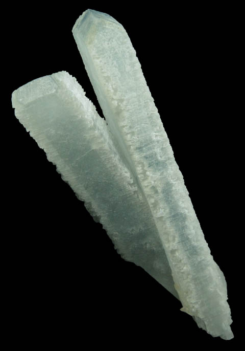 Celestine from Ottawa Silica Company Quarry, Rockwood, Wayne County, Michigan