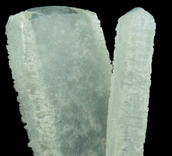 Celestine from Ottawa Silica Company Quarry, Rockwood, Wayne County, Michigan