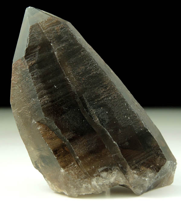 Quartz var. Smoky Quartz (Dauphin Law twinned) from Lake George District, Park County, Colorado