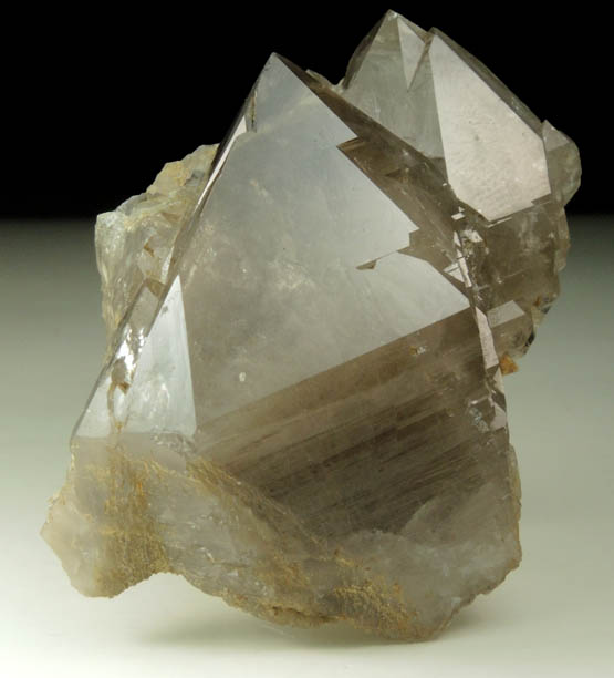 Quartz var. Smoky Quartz from North Moat Mountain, Bartlett, Carroll County, New Hampshire