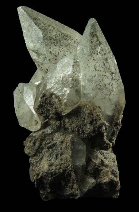 Calcite with Pyrite inclusions from New Sharon, Mahaska County, Iowa