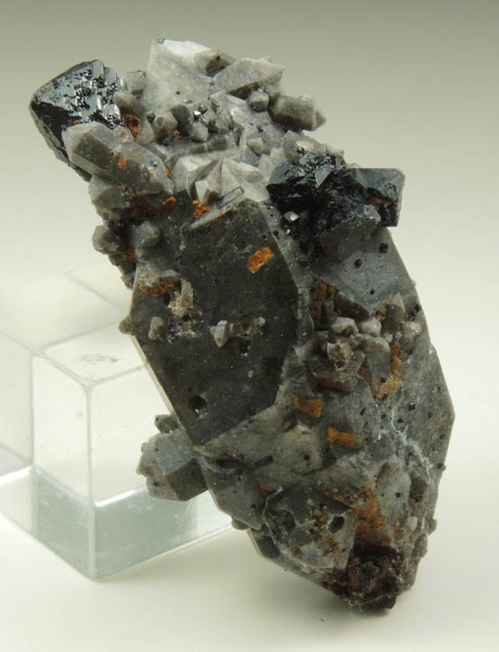 Brookite on Smoky Quartz from Magnet Cove, Hot Spring County, Arkansas