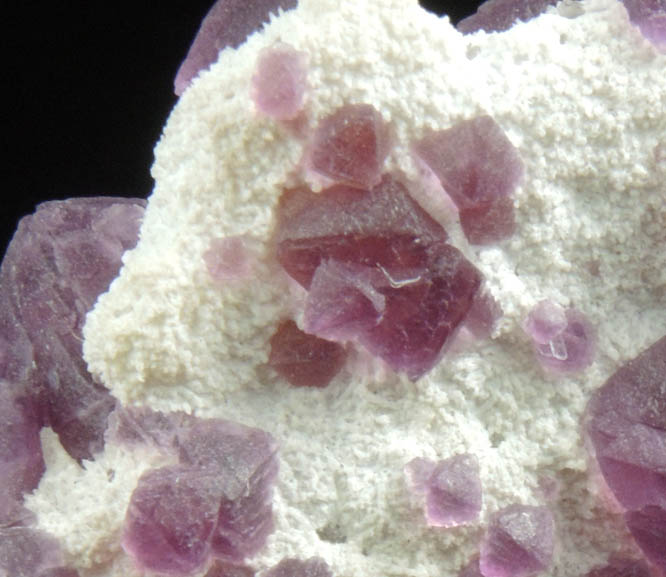 Fluorite on Quartz from Judith Lynn Claim, Pine Canyon, Grant County, New Mexico