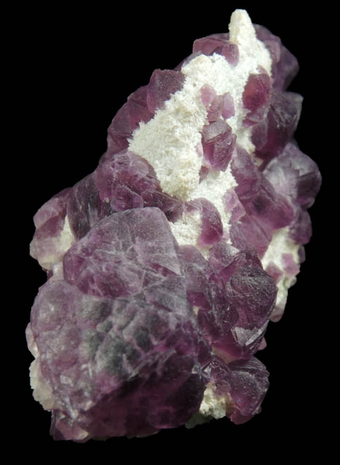 Fluorite on Quartz from Judith Lynn Claim, Pine Canyon, Grant County, New Mexico