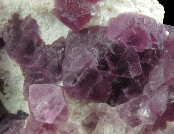 Fluorite on Quartz from Judith Lynn Claim, Pine Canyon, Grant County, New Mexico