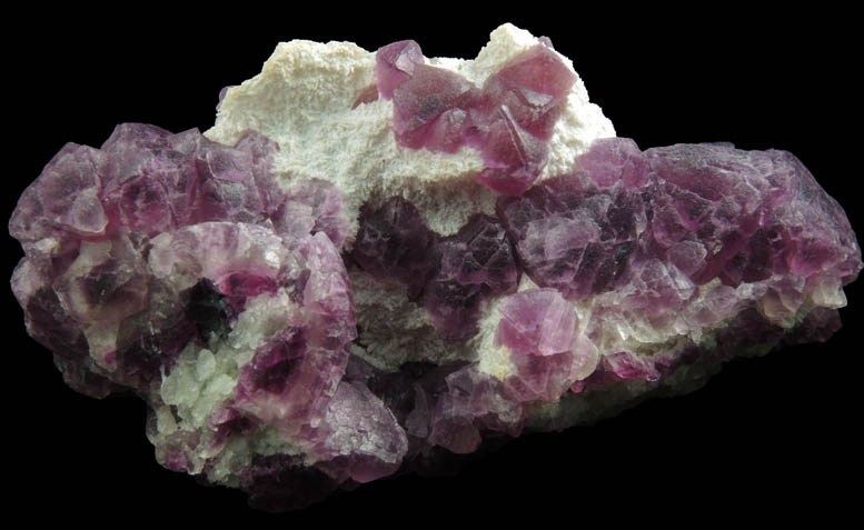 Fluorite on Quartz from Judith Lynn Claim, Pine Canyon, Grant County, New Mexico
