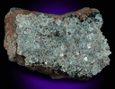 Fluorite, Hematite, Quartz from Ullcoats No. 1 Mine, Egremont, Cumbria, England