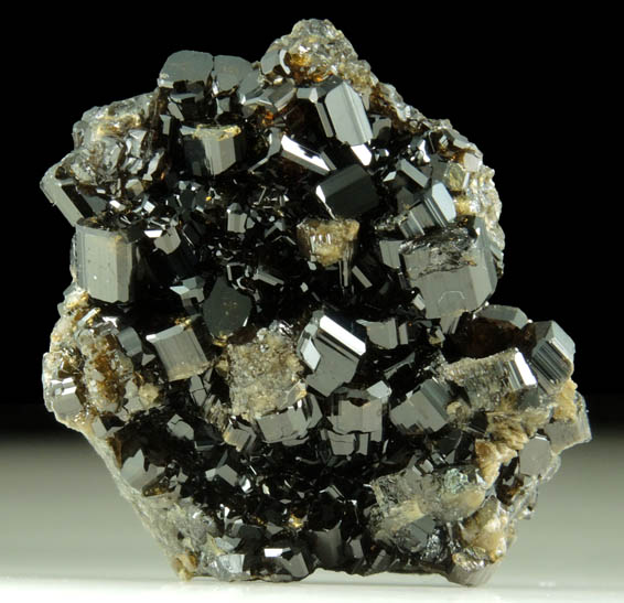 Vesuvianite from Banchettes, Montjovet, Valle d'Aosta, Italy