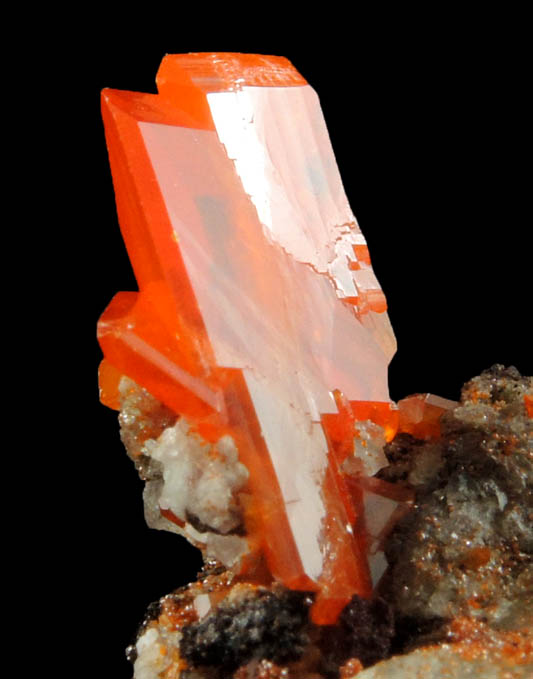 Wulfenite from Red Cloud Mine, Silver District, La Paz County, Arizona