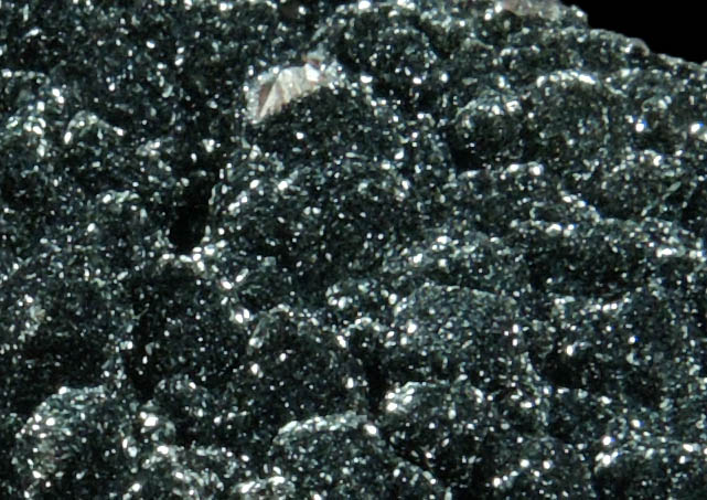 Hematite on Quartz from Republic Mine, Marquette County, Michigan