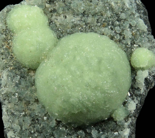 Wavellite from Mauldin Mountain, Montgomery County, Arkansas