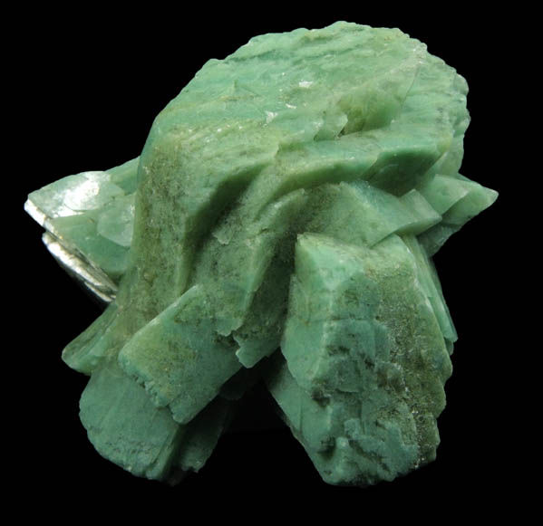 Heulandite with Celadonite inclusions from Aurangabad, Maharashtra, India