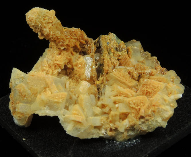 Barite over Stibnite from Roberts Level Mine, Moanataiari Valley, Thames, North Island, New Zealand