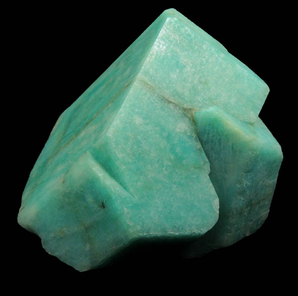 Microcline var. Amazonite from Lake George District, Park County, Colorado