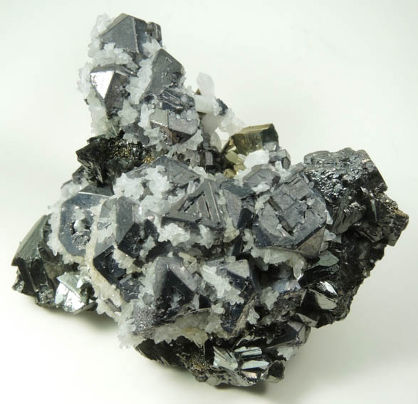 Tetrahedrite, Galena, Quartz, Sphalerite, Pyrite from Trepca District, 10 km east of Kosozska Mitrovica, Kosovo