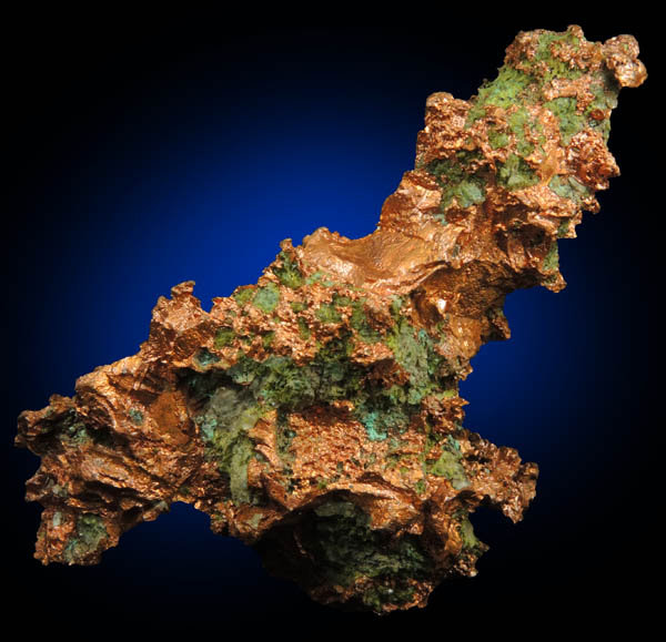 Copper (native copper) from Keweenaw Peninsula Copper District, Michigan