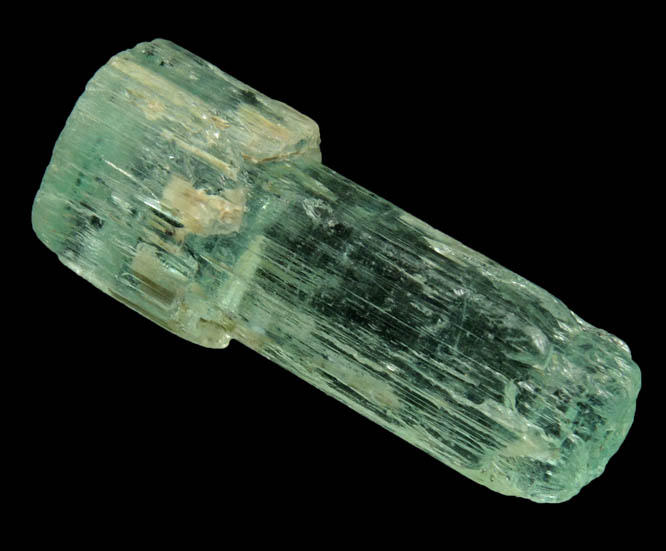 Beryl var. Aquamarine (reverse scepter) from Minas Gerais, Brazil