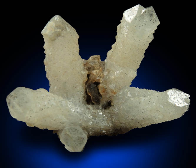 Quartz with Hematite (?) microcrystals from Iron Cap Mine, Aravaipa District, Graham County, Arizona