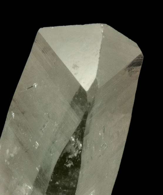 Quartz from Biedell Creek Quartz Prospects, Crystal Hill, 12.5 km northwest of La Garita, Saguache County, Colorado