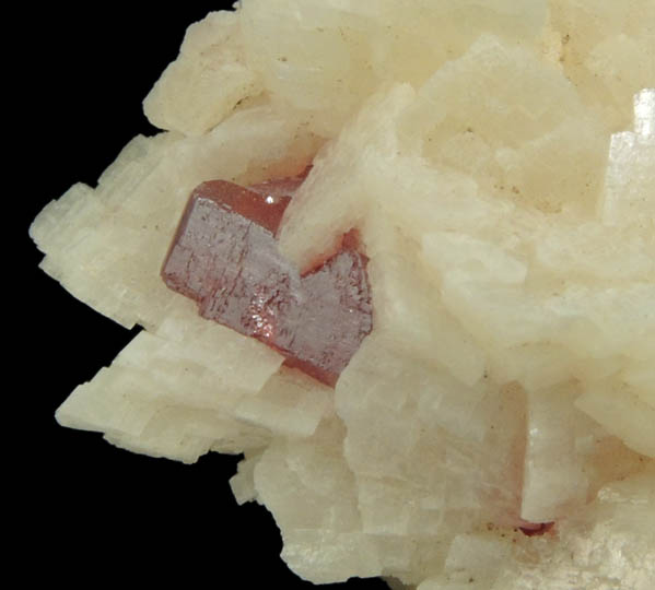 Cinnabar on Dolomite from Wanshan, Tongren, Guizhou Province, China