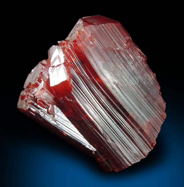 Realgar from Shimen Mine, Hunan, China