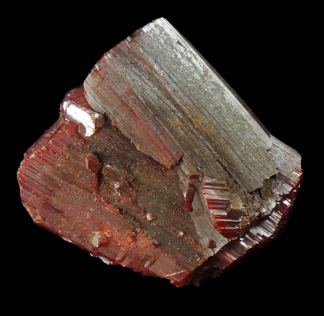 Realgar from Shimen Mine, Hunan, China