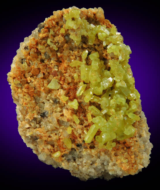 Pyromorphite from Grube Beim Stollen, Grafenwhr, Oberpfalz, Bayern (Bavaria), Germany