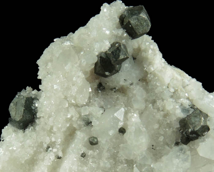 Tetrahedrite var. Schwazite on Dolomite from St. Gertraudi, Brixlegg, Nordtirol, Austria