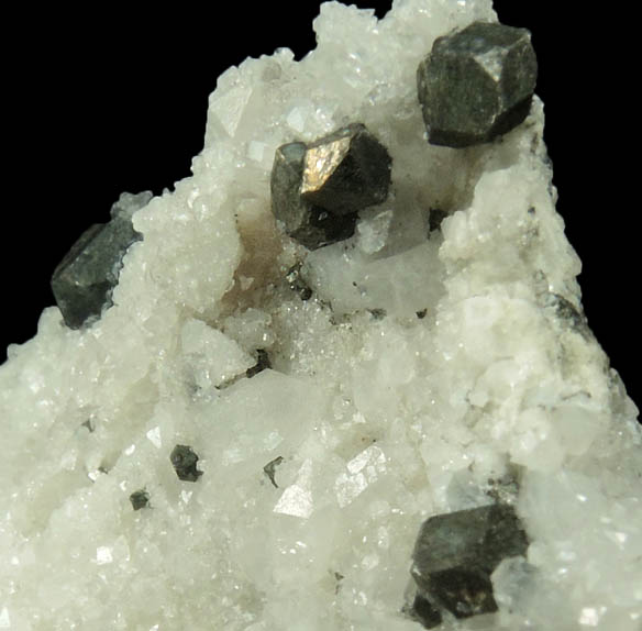 Tetrahedrite var. Schwazite on Dolomite from St. Gertraudi, Brixlegg, Nordtirol, Austria