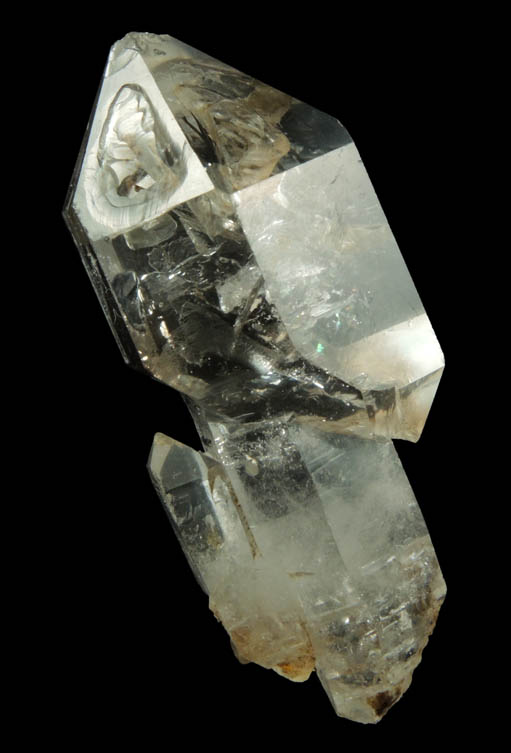 Quartz (scepter-shaped crystals) from Goboboseb Mountains, 43 km west of Brandberg Mountain, Erongo region, Namibia