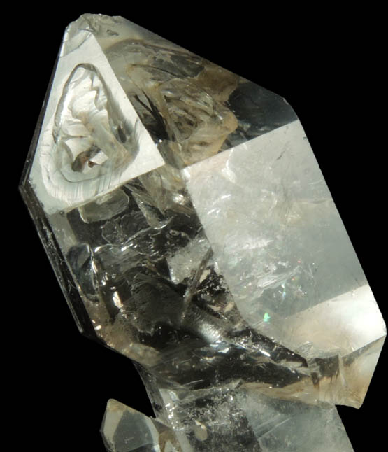 Quartz (scepter-shaped crystals) from Goboboseb Mountains, 43 km west of Brandberg Mountain, Erongo region, Namibia