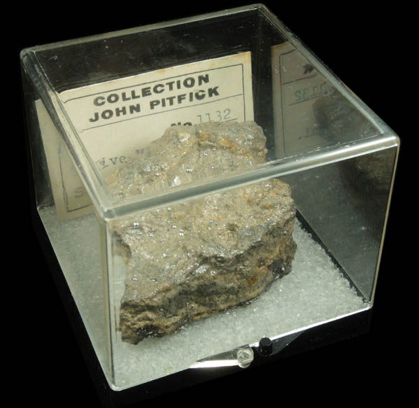 Native Mercury from Socrates Mine, 19.4 km NNE of Healdsburg, Sonoma County, California