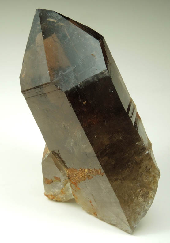 Quartz var. Smoky Quartz (Dauphin Law Twinned) from Canton Uri, Switzerland