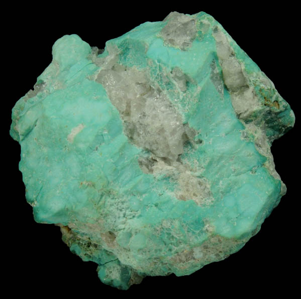 Turquoise from William Tell Mine, Ithaca Peak, Mineral Park District, Mohave County, Arizona